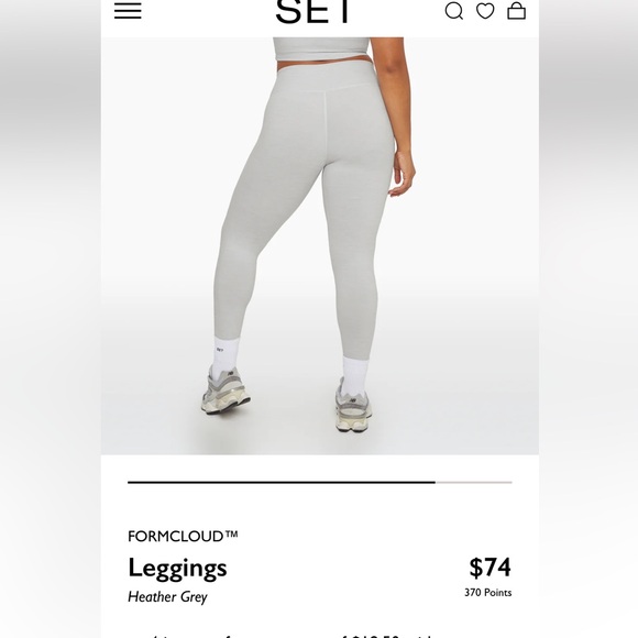 Bundle of 2 SET Active leggings size medium - NWT - Picture 7 of 9